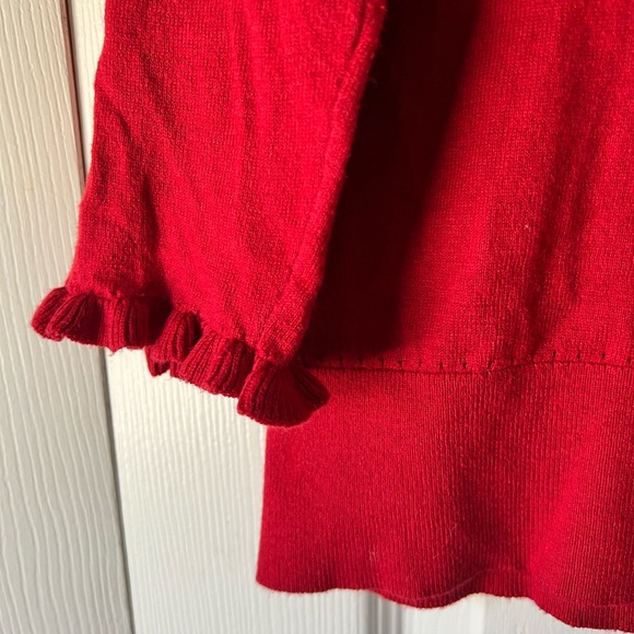 Kate Spade 3/4 Sleeve Sweater Top L - Picture 4 of 4